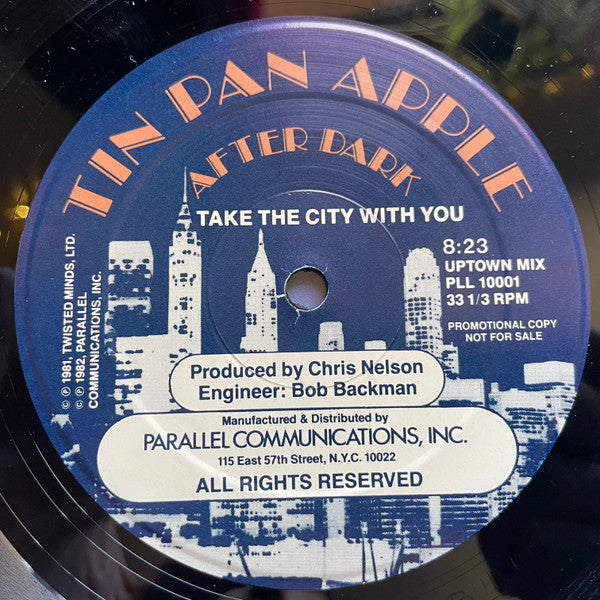 Tin Pan Apple After Dark - Take The City With You! (Dance Version) - 1982