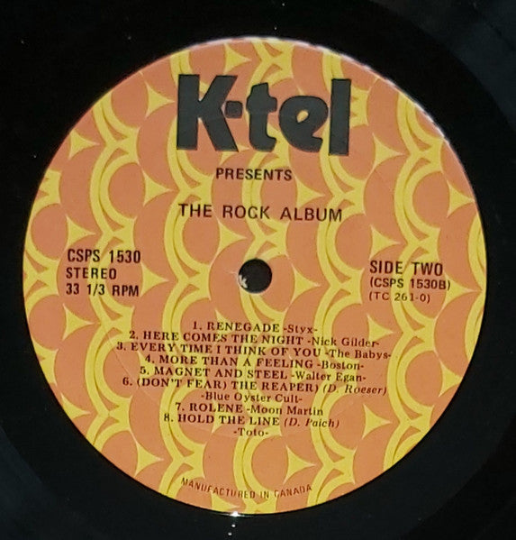 Various - The Rock Album - 1980