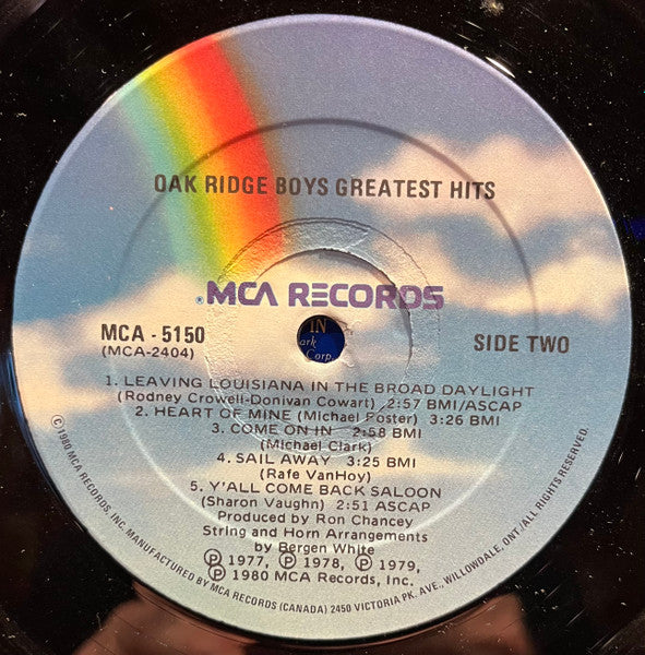 The Oak Ridge Boys - Greatest Hits
