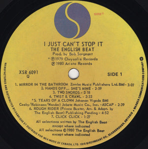 Beat (2), The - I Just Can't Stop It - 1980