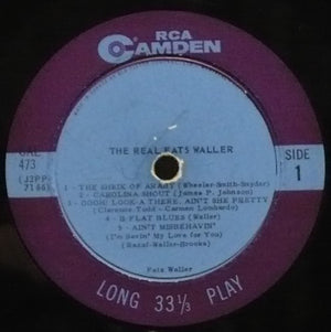 Fats Waller - The Real Fats Waller - 1959