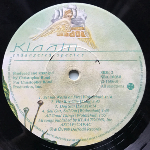 Klaatu - Endangered Species - 1980