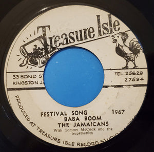 The Jamaicans - Festival Song 1967 (Baba Boom) / Real Cool