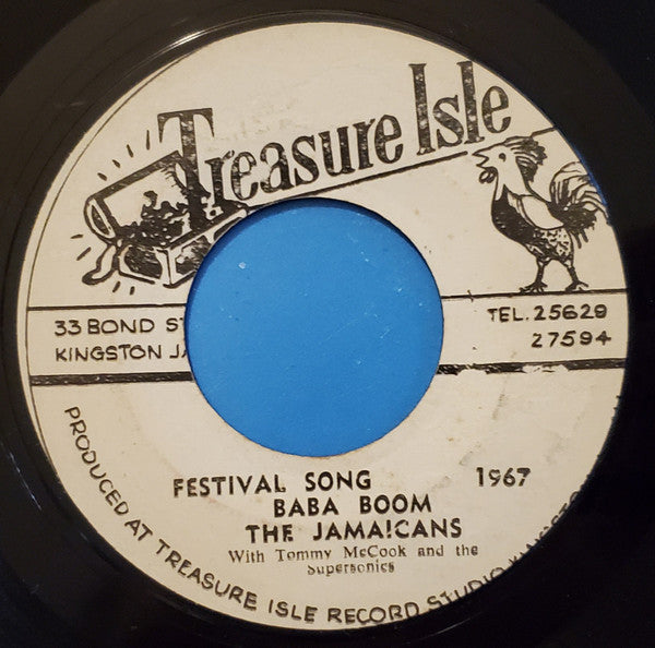 The Jamaicans - Festival Song 1967 (Baba Boom) / Real Cool