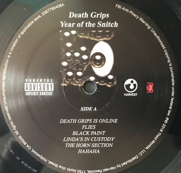 Death Grips - Year Of The Snitch - 2018