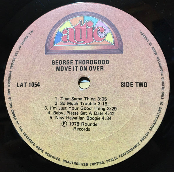 George Thorogood & The Destroyers - Move It On Over