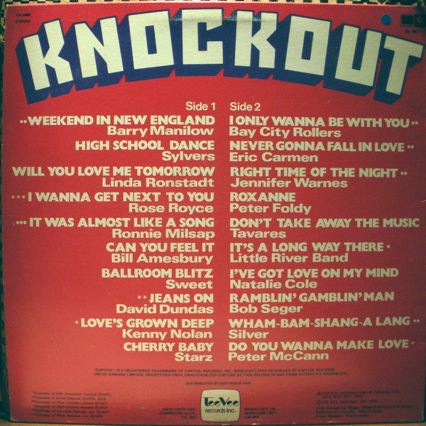 Various - Knockout Round ll Vinyl Record