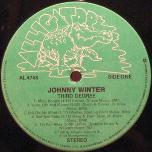 Johnny Winter - 3rd Degree - 1986
