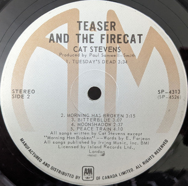 Cat Stevens - Teaser And The Firecat -