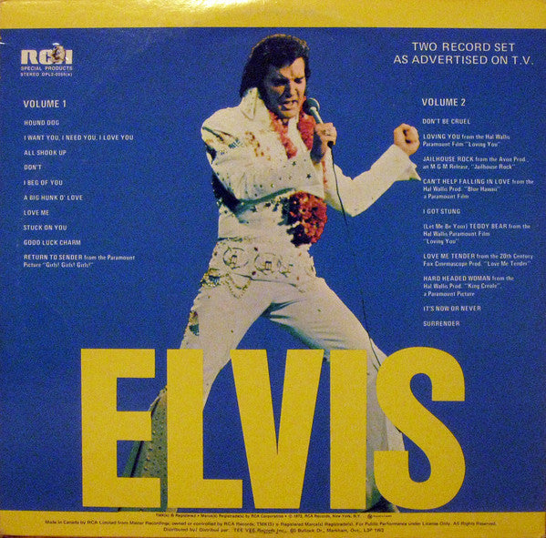 Elvis Presley - Elvis -