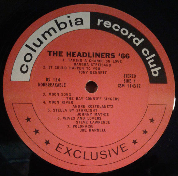 Various - The Headliners '66