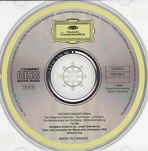 Richard Wagner, Chor der Bayreuther Festspiele Und Orchester der Bayreuther Festspiele, Wilhelm Pitz - Chöre: Lohengrin • Götterdämmerung • Parsifal • Der Fliegende Holländer • Tannhäuser • Die Meistersinger Von Nürnberg (CD) - 1989
