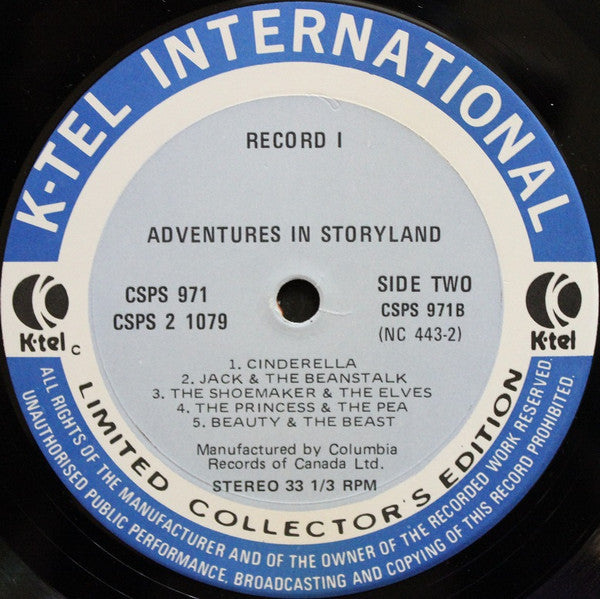 Unknown Artist - K-tel's Adventures In Storyland -