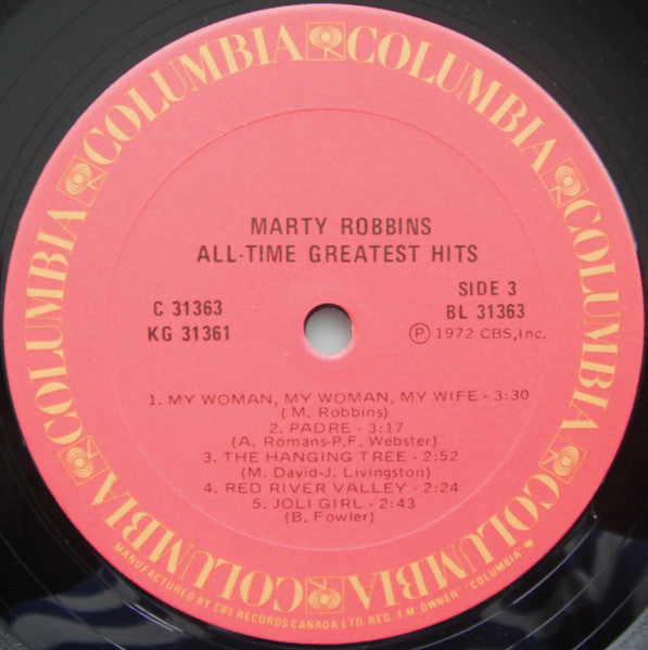 Marty Robbins - Marty Robbins' All-Time Greatest Hits -