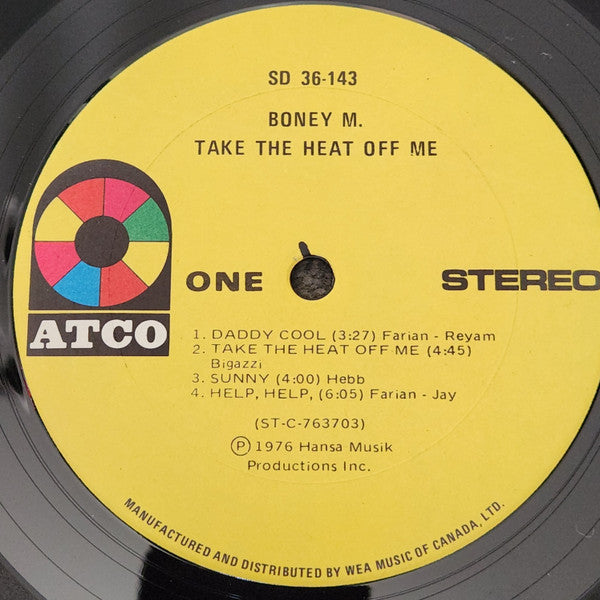 Boney M. - Take The Heat Off Me - 1976