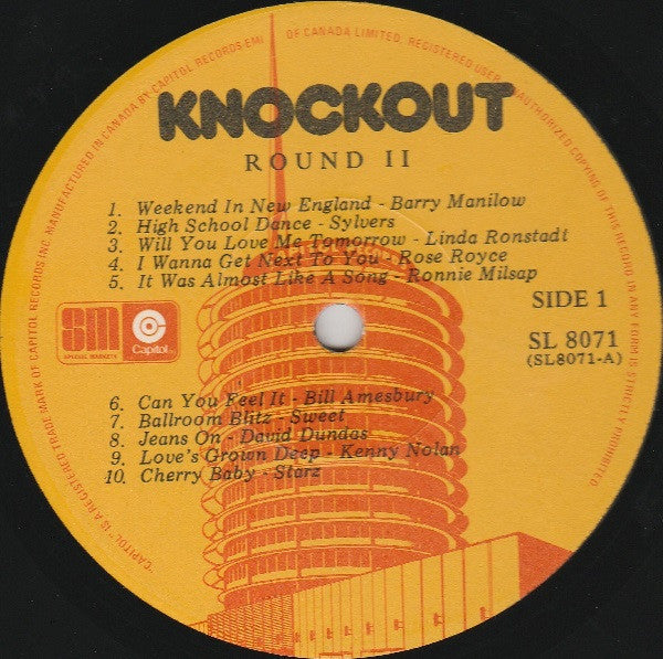 Various - Knockout Round ll Vinyl Record