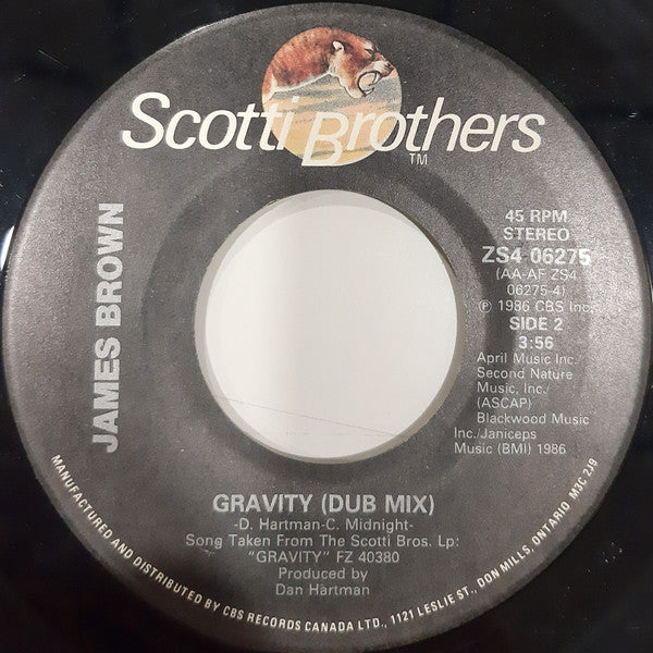 James Brown - Gravity - 1986