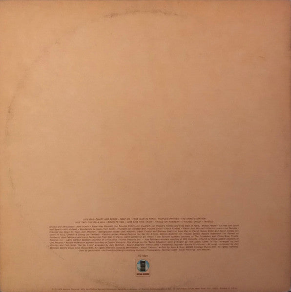 Joni Mitchell - Court And Spark - 1974
