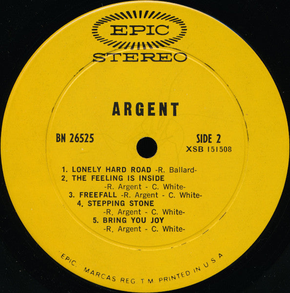 Argent - Argent - 1969