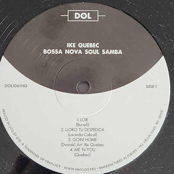 Ike Quebec, Kenny Burrell, Willie Bobo, Wendell Marshall, Garvin Masseaux - Bossa Nova Soul Samba - 2013