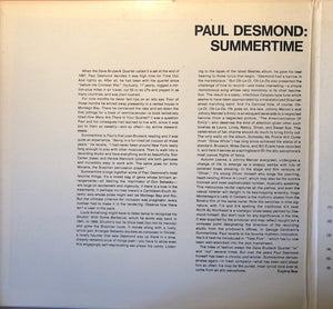 Paul Desmond - Summertime -