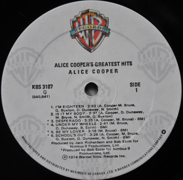 Alice Cooper - Alice Cooper's Greatest Hits