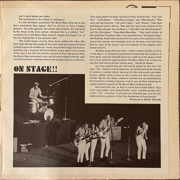 Beach Boys, The - Beach Boys Concert - 1964