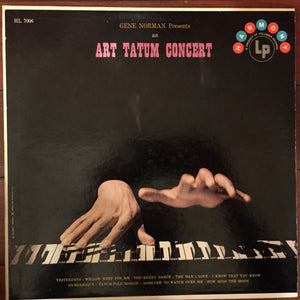 Art Tatum - Gene Norman Presents An Art Tatum Concert Vinyl Record