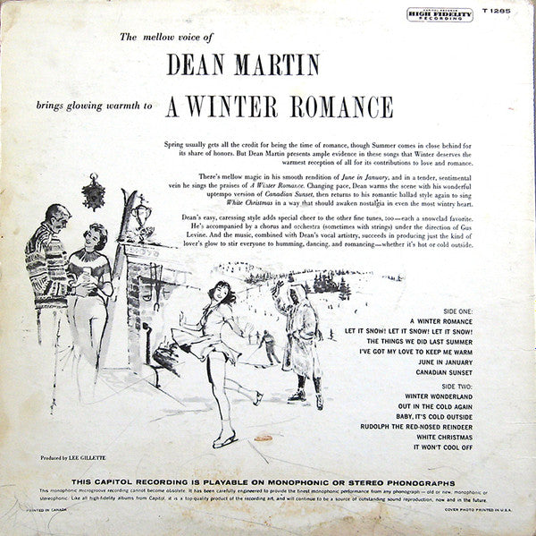 Dean Martin - A Winter Romance