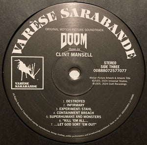 Clint Mansell - Doom (Original Motion Picture Soundtrack) - 2024
