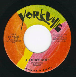 Balazar - Love Have Mercy/The Lover - 1970