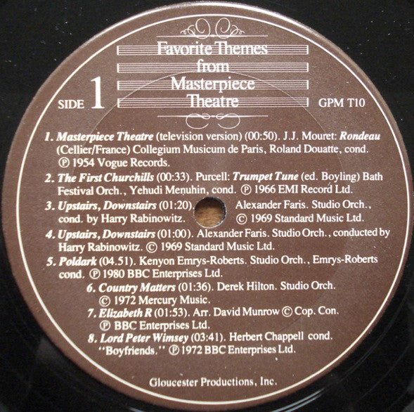 Various - Favorite Themes From Masterpiece Theatre - 1981