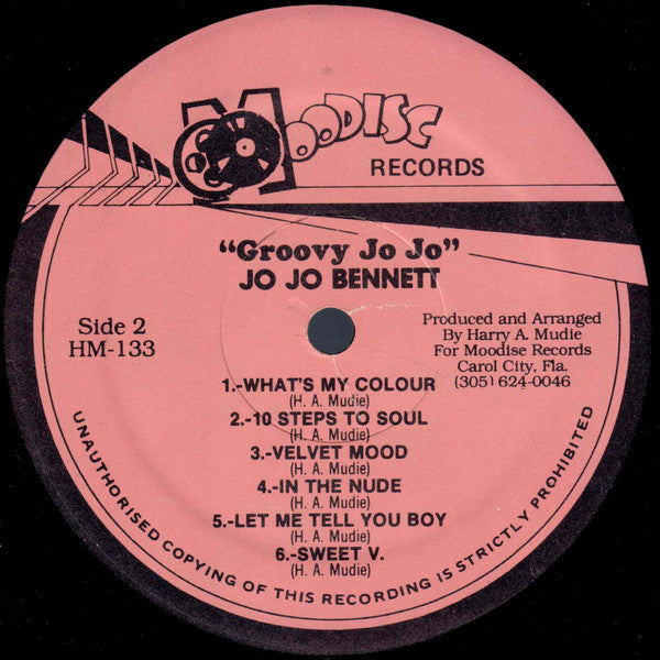 Jo Jo Bennett - Groovy Joe