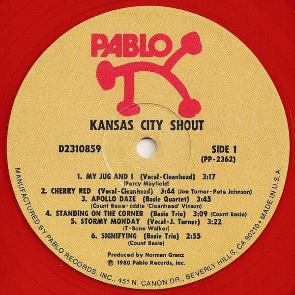 Count Basie, Big Joe Turner, Eddie "CleanHead" Vinson - Kansas City Shout - 1980