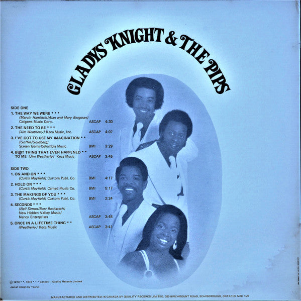 Gladys Knight And The Pips - Presenting Gladys Knight & The Pips - 1974