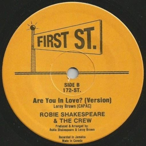 Leroy Brown (2), Robbie Shakespeare - Are You In Love? -