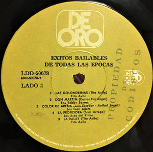 Various - Exitos Bailables De Todas Las Epocas -