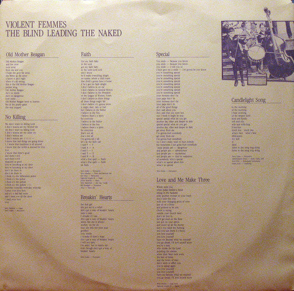 Violent Femmes - The Blind Leading The Naked