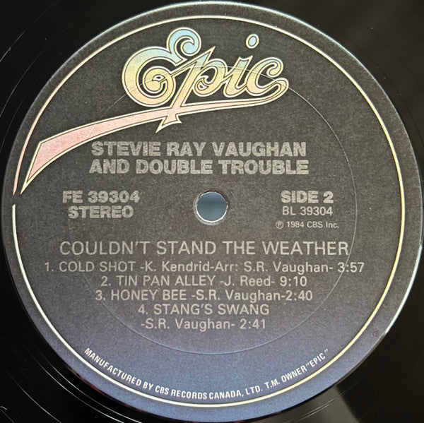Stevie Ray Vaughan & Double Trouble - Couldn't Stand The Weather