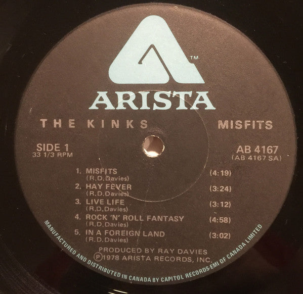 The Kinks - Misfits