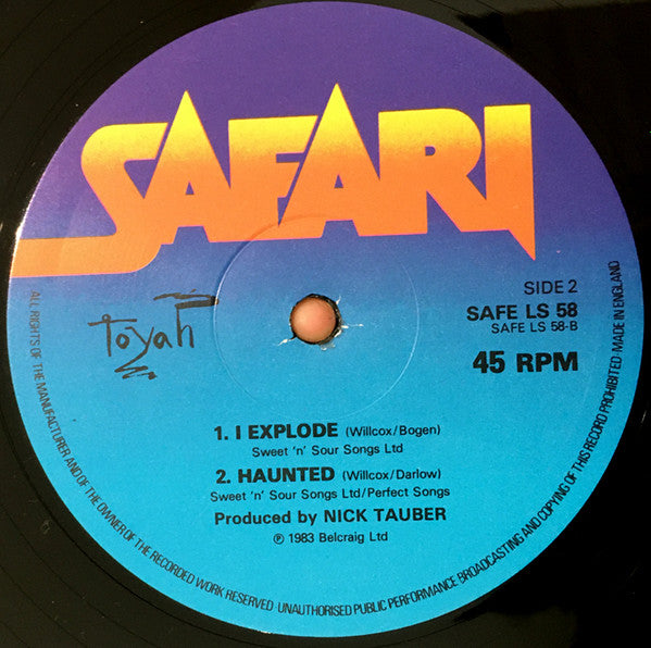 Toyah (3) - The Vow