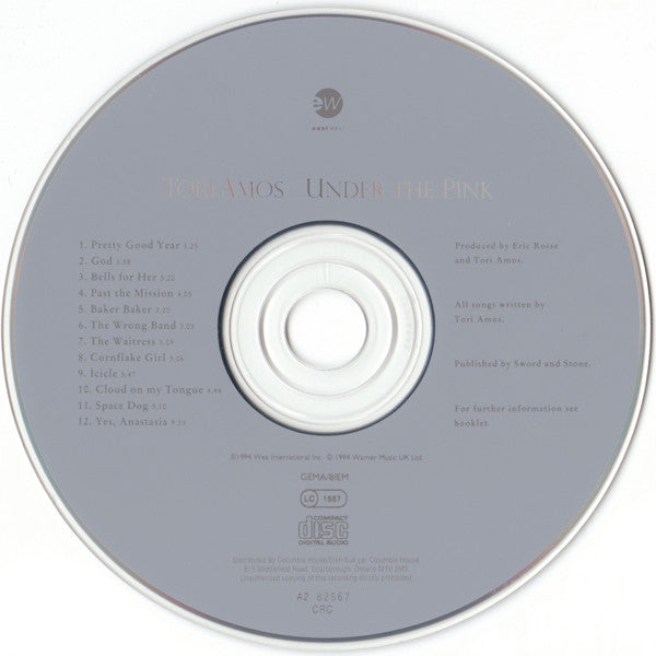 Tori Amos - Under The Pink (CD) - 1996