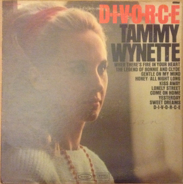 Tammy Wynette - D-I-V-O-R-C-E Vinyl Record