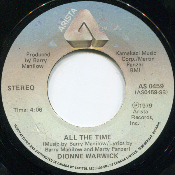 Dionne Warwick - Deja Vu / All The Time