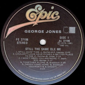 George Jones - Still The Same Ole Me - 1981