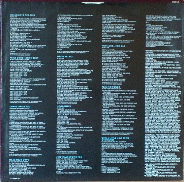 Kick Axe - Welcome To The Club - 1985