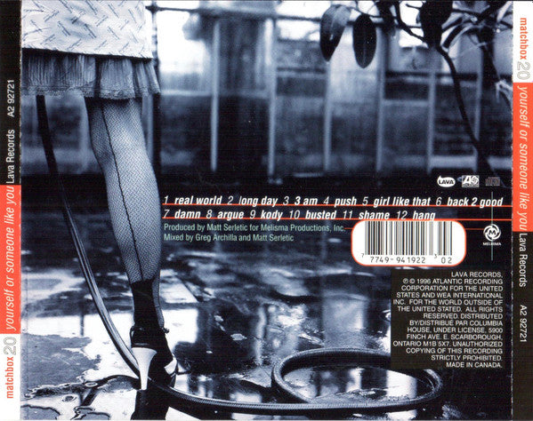 Matchbox Twenty - Yourself Or Someone Like You (CD) - 1996