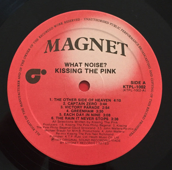 Kissing The Pink - What Noise - 1984