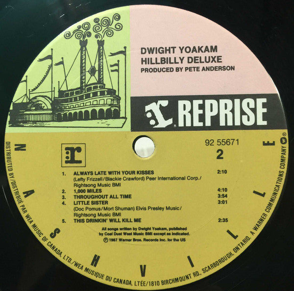 Dwight Yoakam - Hillbilly DeLuxe - 1987