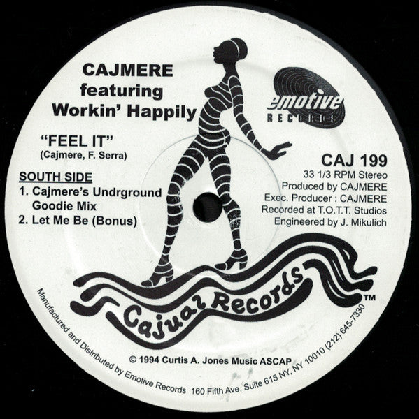 Derrick Carter / Cajmere Featuring Workin' Happily - Payment EP / Feel It - 2009